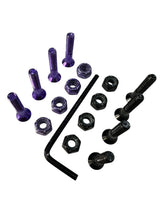 Cargar imagen en el visor de la galería, Tornillos Zenit Negro/Morado
