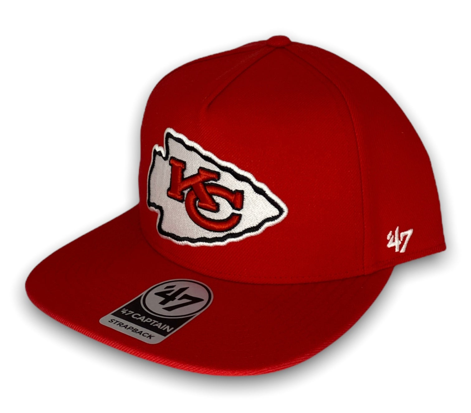 Cap New Era Kansas City Chiefs Wordmark 9FIFTY Stretch Snap Cap Red