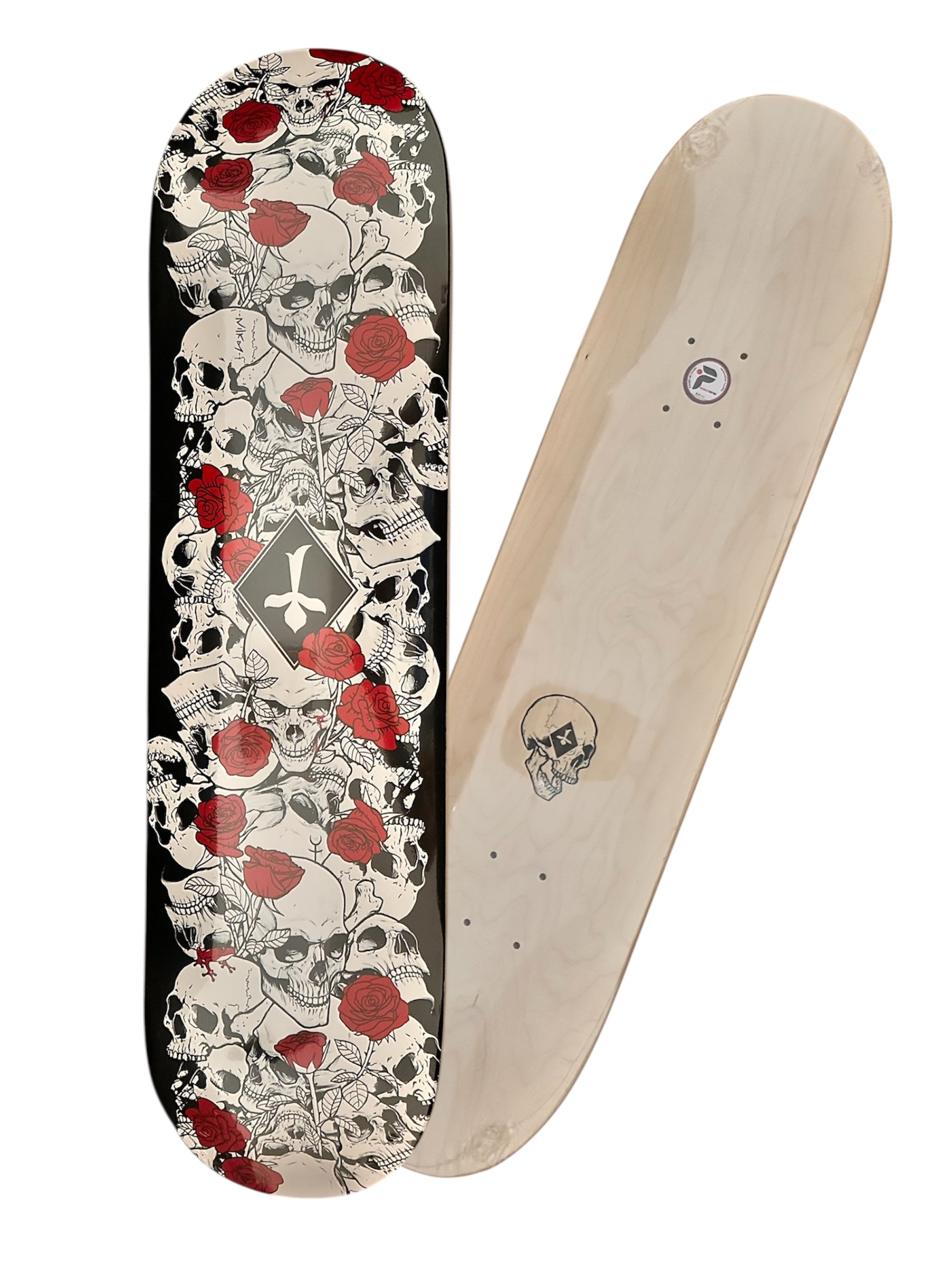 Tabla Alakin Craneos Rosas – wazuskateshop