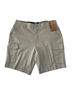 Short de Gabardina Tipo Cargo