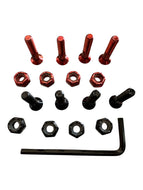 Tornillos Vulkan Negro/Rojo