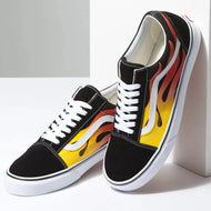 Old Skool (Flame)Black/Black/Tr Wht