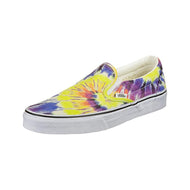 Classic Slip-On (Washed) Tie Dye/True Wht